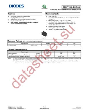 DDZ22DS-7 datasheet  